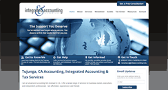 Desktop Screenshot of inttaxaccounting.com